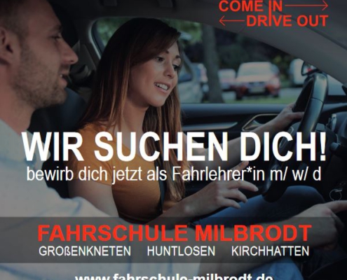 Fahrlehrer*in gesucht - Stellenangebot Oldenburg Landkreis